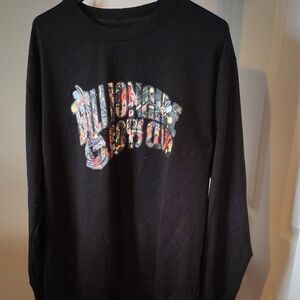 Billionaire Boys Club Black Sweatshirt with Multicolor Logo